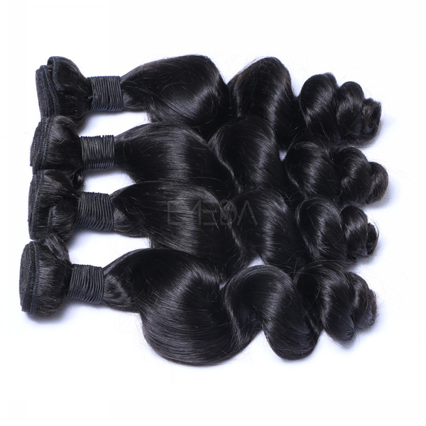 Different types of wavy thick remy hair extensions CX071